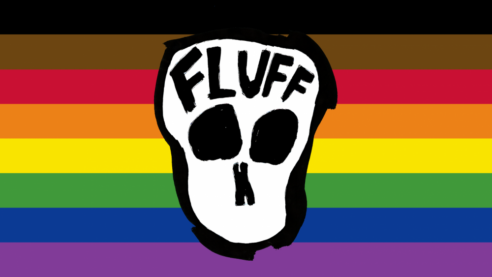 Inclusivity flag flyin' over FLUFF